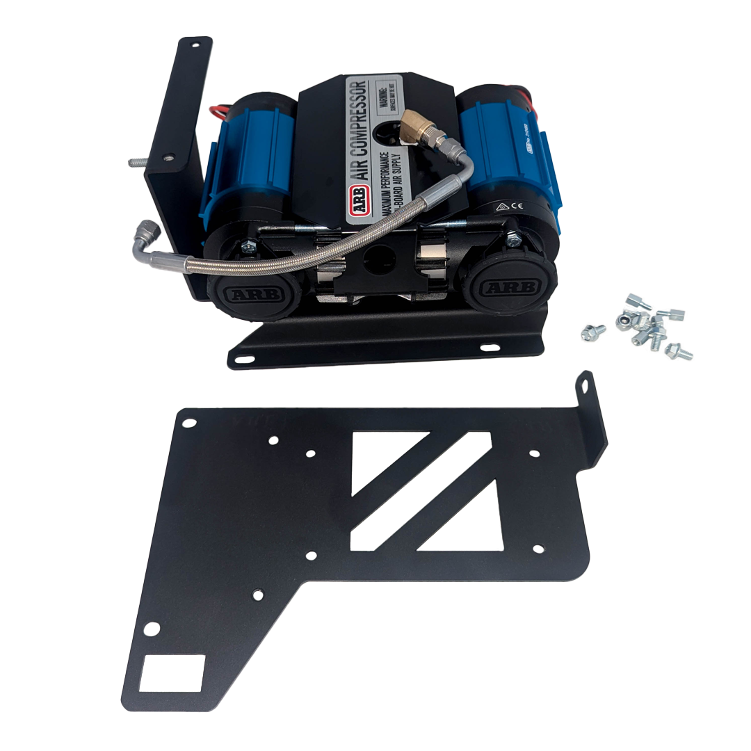 CAtuned Off-Road ARB Twin Air Compressor with Mount for 6th Gen 4Runner 2025+.