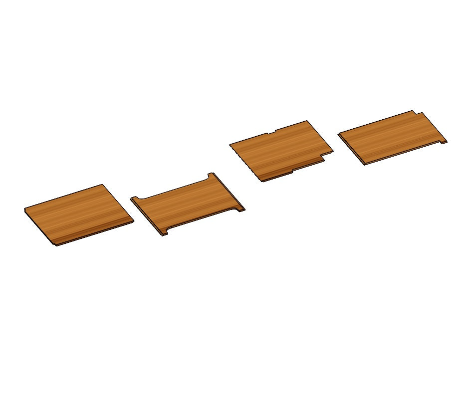 Transit Van CNC Wood Floor Kit
