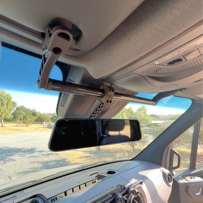 Sprinter Van Visor Carbon Fiber Tube Mount for Navigation Devices and Accessories – TERRA X Visordok Tube