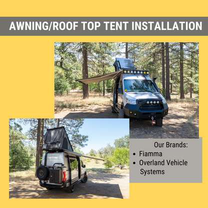 Awning Installation.