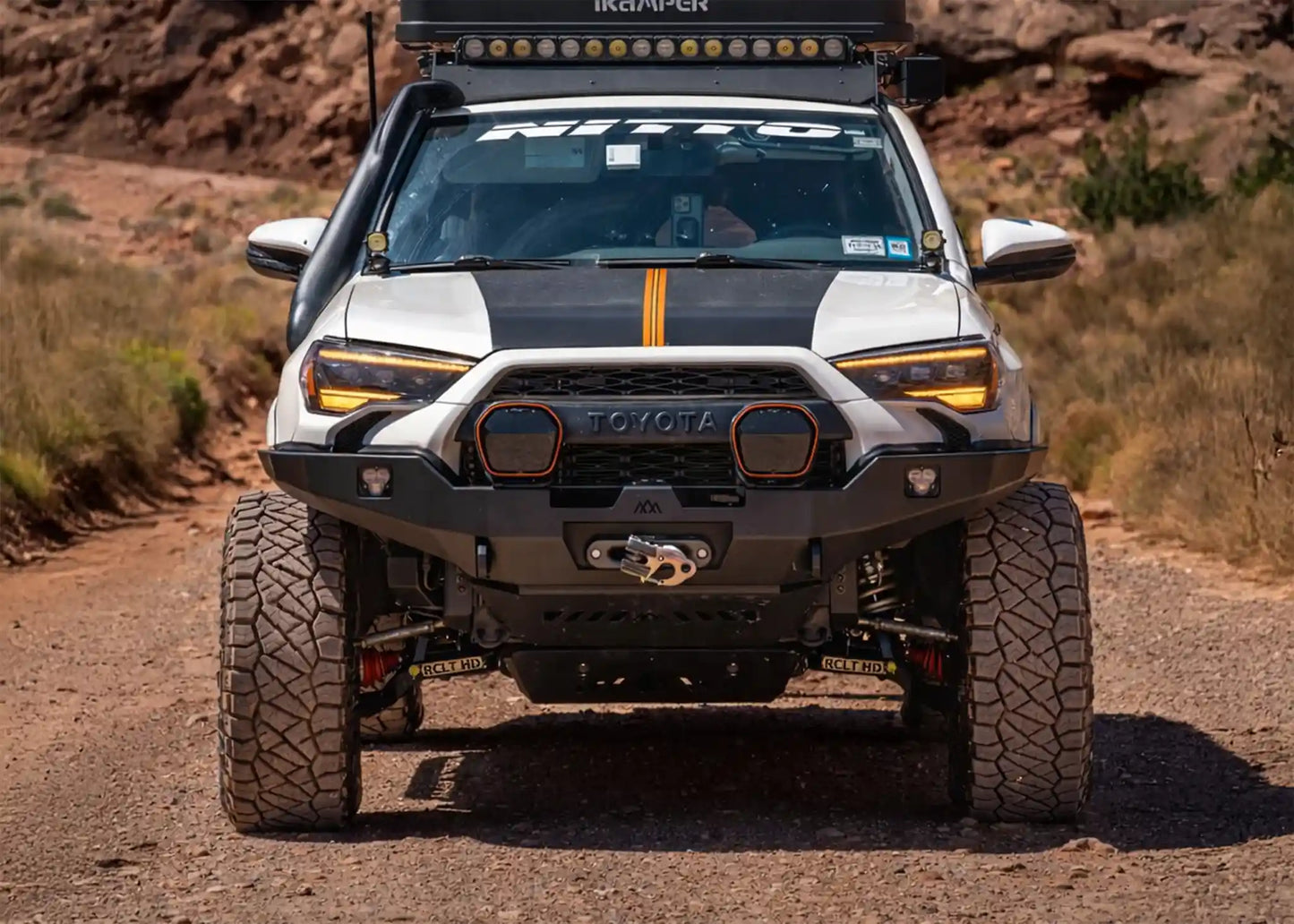 Hi-Lite Overland Toyota 4Runner Front Bumper 5th Gen (2010-2024) [No Bull Bar]