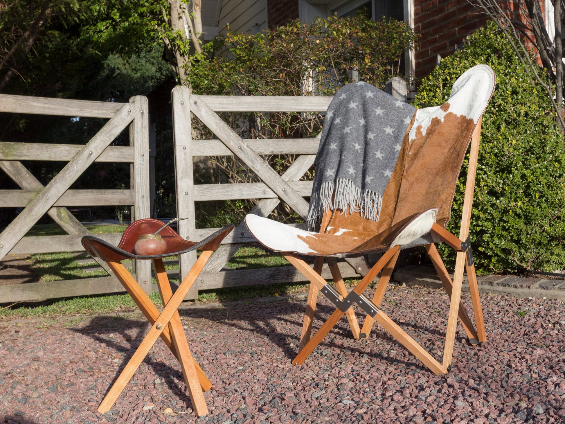 Tripolina Leather Chair