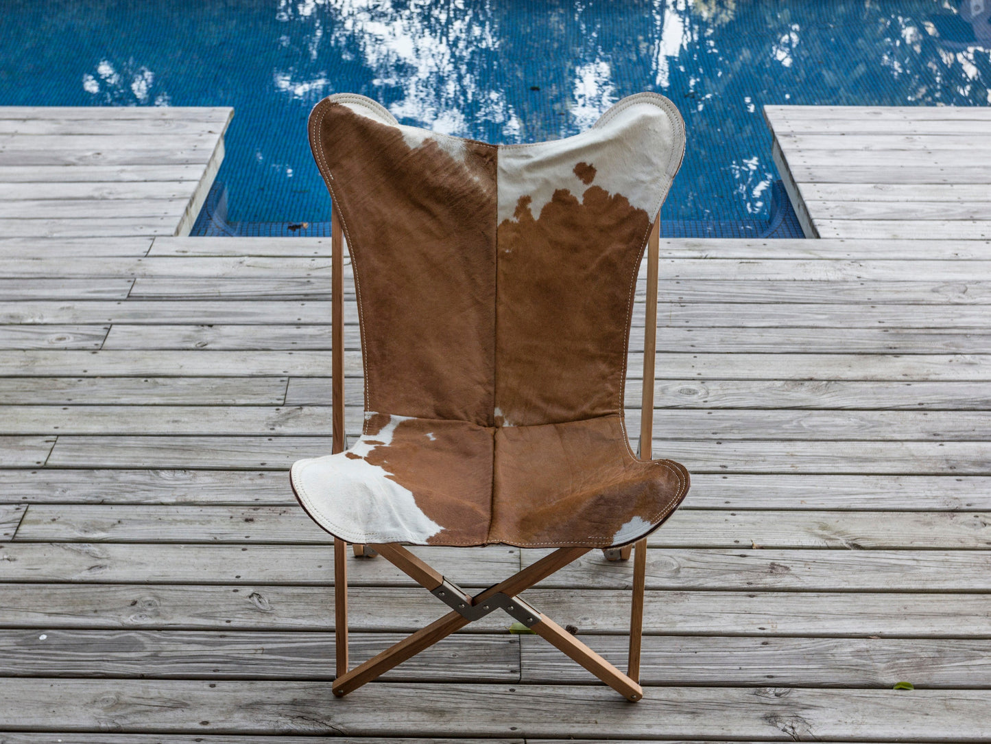 Gaucho Leather Foldable Chair