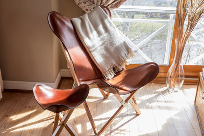 Tripolina Leather Chair