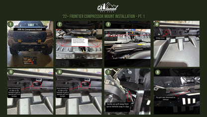 ARB Air Compressor with CAtuned Off-Road Mount (Complete Kit)