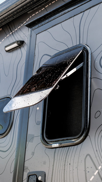 Ekko Entry Door Window Upgrade by FreedomVanGo