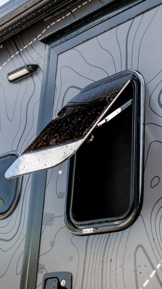 Ekko Entry Door Window Upgrade by FreedomVanGo