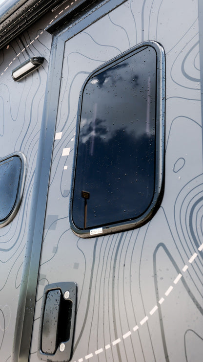 Ekko Entry Door Window Upgrade by FreedomVanGo