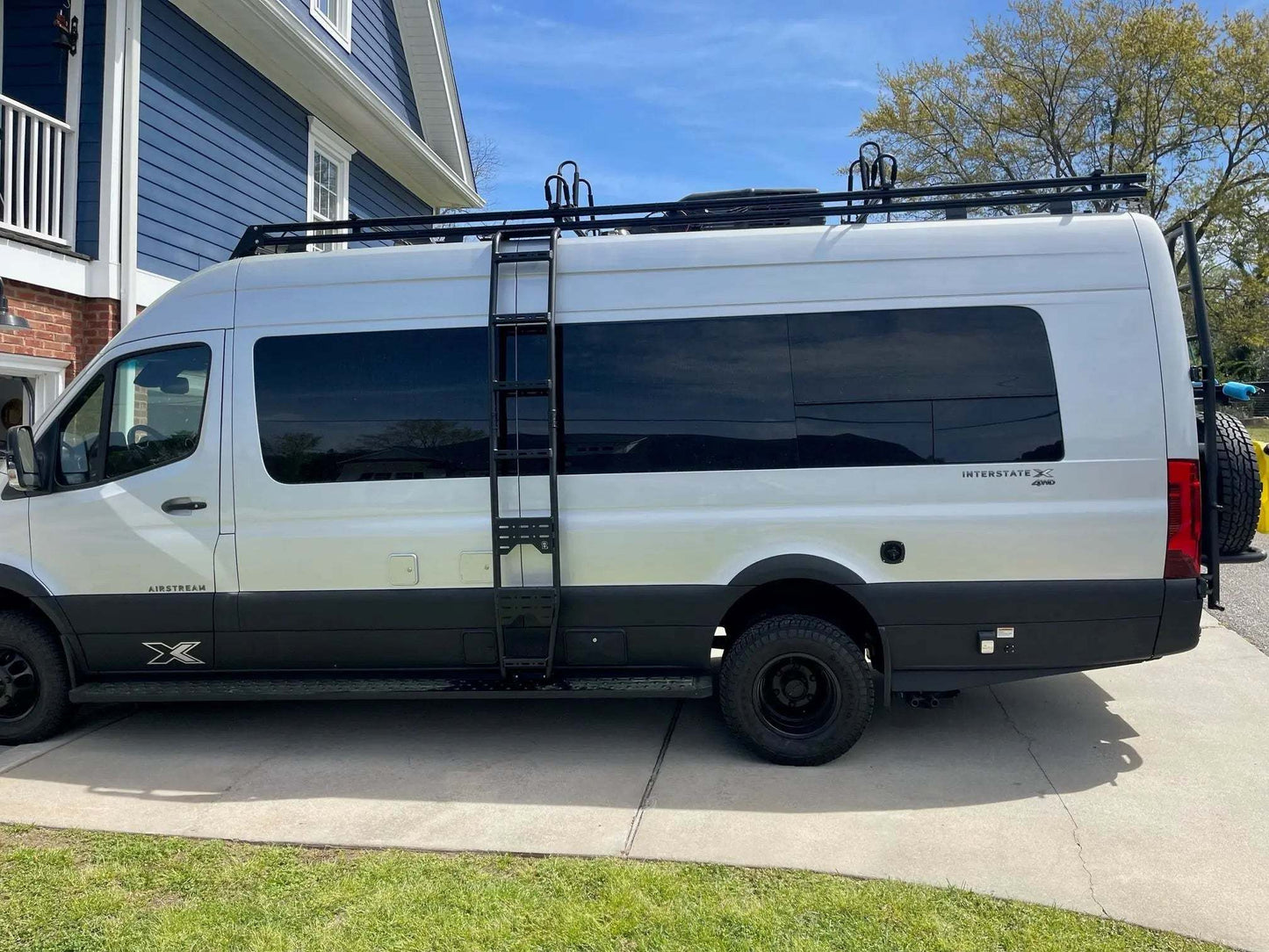 Owl Explorer Sprinter Side Ladder No-Drill Heavy-Duty Mounting