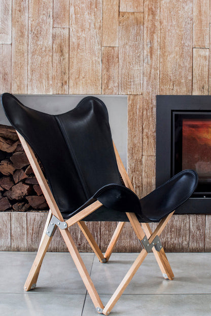 Polo Tanguero Leather Tripolina Chair